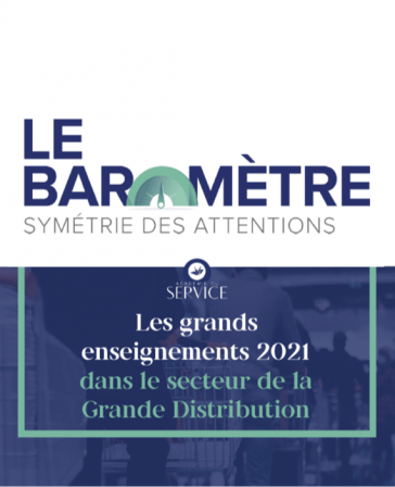 Baromètre Symétrie des Attentions Grande Distribution 2021